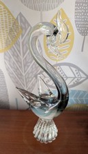Murano glass grey for sale  BRIDPORT