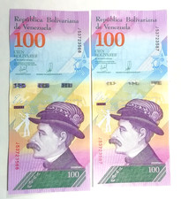 Banknoten venezuela 100 gebraucht kaufen  Bad Krozingen