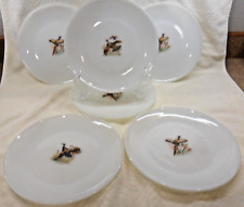 6 PRATOS DE JANTAR DE PÁSSAROS DE CAÇA DE REI DE FOGO ÂNCORA MUITO BOM ESTADO! comprar usado  Enviando para Brazil