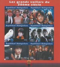 Selos Harry Potter Madagascar 2022 MNH Daniel Radcliffe Filmes Corujas 6v IMPF M/S comprar usado  Enviando para Brazil