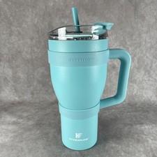 HYDRAFLOW CAPRI Tripla Camada Garrafa Isolada de Aço Inoxidável com Alça 50 Oz Azul comprar usado  Enviando para Brazil