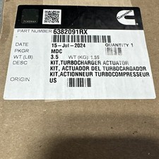 Novo Kit de Atuador Eletrônico Turbo Fabricante de Equipamento Original 6382091RX Para Cummins OEM Genuíno, usado comprar usado Novo Kit de Atuador Eletrônico Turbo Fabricante de Equipamento Original 6382091RX Para Cummins OEM Genuíno, usado comprar usado  Enviando para Brazil