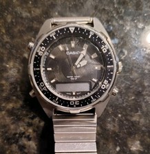 Casio AMW-340 relógio de mergulho digital analógico precisa de bateria raro tamanho 5090 comprar usado  Enviando para Brazil