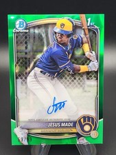 Usado, Jesus Made 2025 Bowman Chrome 1º Bowman Auto Green Lava #59/99 comprar usado  Enviando para Brazil