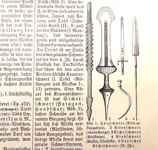 Alte lithographie schwerter gebraucht kaufen  Monheim