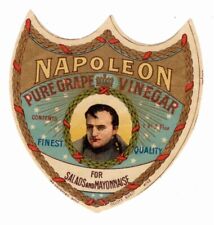 Etiqueta del producto, VINAGRE DE UVA PURA NAPOLEÓN, Napoleon Co., n.d. segunda mano  Embacar hacia Argentina