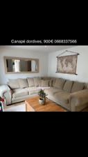 Canapé angle beige d'occasion  Dordives
