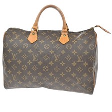 Bolsa de mão Louis Vuitton Speedy 35 viagem monograma couro marrom M41524 18TA002 comprar usado  Enviando para Brazil