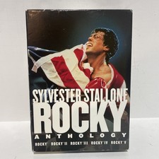 The Rocky Anthology (DVD, 2006, 5-Disc Set Sylvester Stallone, tested comprar usado  Enviando para Brazil