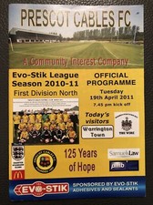 19.4.2011. prescot cables for sale  TELFORD