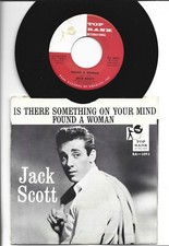 ROCKABILLY bw DOOWOP 45 w PIC SLEEVE - JACK SCOTT - FOUND A WOMAN -HEAR-TOP RANK comprar usado  Enviando para Brazil