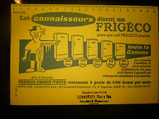 Buvard publicitaire frigo d'occasion  Valréas