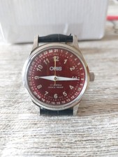  Oris manual winding cal. St-96 by FHF Swiss made Red comprar usado  Enviando para Brazil