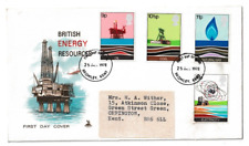 Usado, 25/1/1978 UK GB FDC - Energia - Plataforma de petróleo - Carimbo postal Bromley FDI #1 comprar usado  Enviando para Brazil