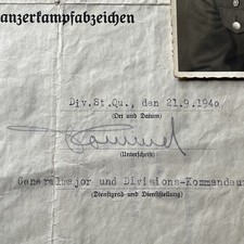 Rommel general unterschrift gebraucht kaufen  Bad Lobenstein