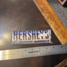 Barra de chocolate rara da era 1972 Hershey e barra de embalagem de tira de amêndoas comprar usado  Enviando para Brazil