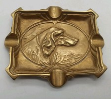 Aschenbecher jagdhund motiv gebraucht kaufen  Burladingen