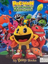 PAC-MAN AND THE GHOSTLY ADVENTURES MY BUSY BOOK By Phidal Publishing Inc. comprar usado  Enviando para Brazil
