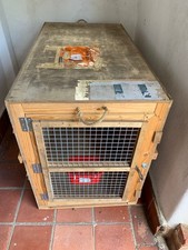Wooden dog crate for sale  RICKMANSWORTH