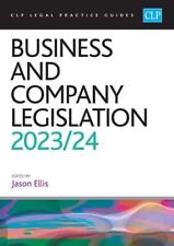 Business and Company Legislation 2023/2024: Legal Practice Cou . segunda mano  Embacar hacia Mexico