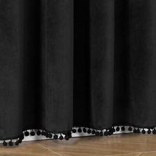 Pompom velvet curtains for sale  Las Vegas