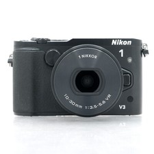 Câmera Digital Mirrorless Nikon 1 V3 18.4MP - Preta (Kit com Lente VR 10-30mm) comprar usado  Enviando para Brazil