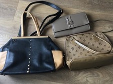 Ladies handbags tan for sale  GRAVESEND