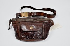 Campomaggi Brązowa torba na pasek Torba na biodra Skóra Unisex Fanny Pack na sprzedaż  PL