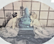 Bouddha bleu signé d'occasion  Vannes