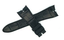 Usado, Pulseira de relógio Roger Dubuis 25 mm x 19 mm borracha preta EX42/STD comprar usado  Enviando para Brazil
