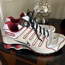 Usado, Tênis Nike Shox Superfly Branco Vermelho Universitário Feminino EUA Tamanho 9 - 311137 112 comprar usado  Enviando para Brazil