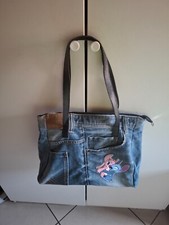 Borsa spalla jeans usato  Rimini