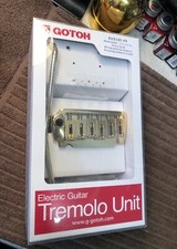 Para-lama Gotoh Bridge EV510T-FE sem trava ponte tremolo de 2 pontos STRATOCASTER DOURADO comprar usado  Enviando para Brazil