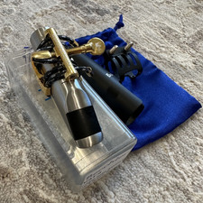 Bocal soprano Beechler personalizado Bellite tamanho 6 com ligadura Silverstein comprar usado  Enviando para Brazil