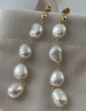 Natural pearl long for sale  ALDERLEY EDGE