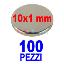 NEODIMIO 100 SUPERMAGNETI MM 10X1 MAGNETI POTENTI PER HOBBY CALAMITA POTENTE lpv comprar usado  Enviando para Brazil