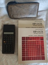 Calculadora científica programável Hewlett Packard HP-41CX com leitor de cartão/caixa, usado comprar usado  Enviando para Brazil