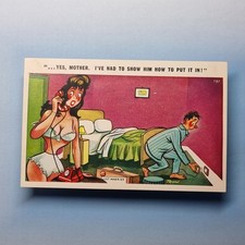 Saucy comic postcard for sale  TELFORD