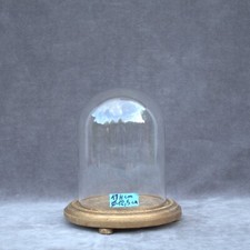 Cúpula de vidro redonda vintage 6,69 x 4,92" frasco de sino 17 x12,5cm display cloche comprar usado  Enviando para Brazil