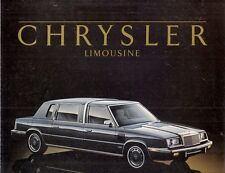 Chrysler limousine 1986 for sale  UK