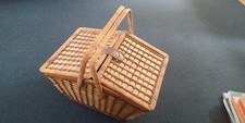 Vintage wicker woven for sale  Shepherd