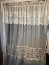 Vintage cream lace for sale  Dover