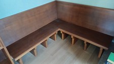 Panca angolare legno usato  Luserna San Giovanni