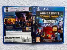 Minecraft Story Mode The Complete Adventure PS4 Sony REGIÃO GRÁTIS Inglês comprar usado  Enviando para Brazil