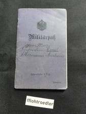1wk militärpaß zeugnis gebraucht kaufen  Frankfurt (Oder)