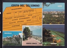 Cartolina costa del usato  Italia