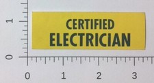 Vintage certified electrician for sale  Kenosha