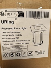 Uring bodenleuchte bodeneinbau gebraucht kaufen  Herten