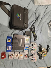 Usado, Consola Nintendo 64 N64 con mandos, bolsa, juegos y accesorios  segunda mano  Embacar hacia Argentina