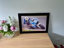 Signed valentino rossi for sale  DUNSTABLE